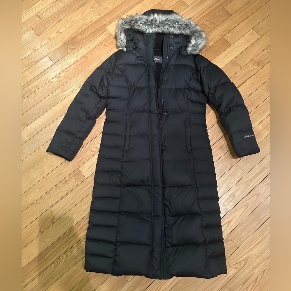 Eddie Bauer Lodge Duffle Down-Filled Parka - Picture 1 of 5
